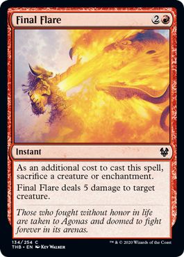 Win Theros Draft MTG Arena Final Flare