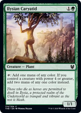 Win Theros Draft MTG Arena Ilysian Caryatid