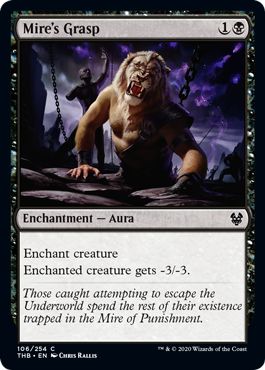 Win Theros Draft MTG Arena Mire's Grasp