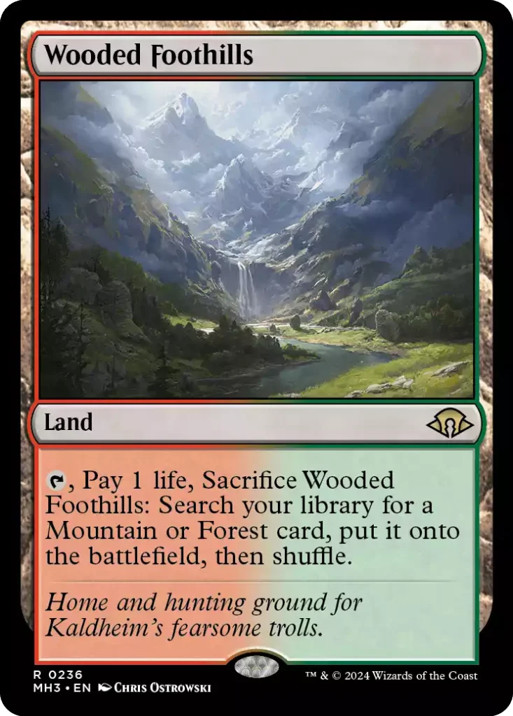Wooded Foothills MH3 Reprints