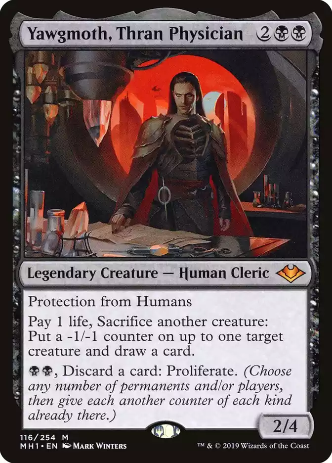 Yawgmoth, Thran Physician Blight Curse Commander Precon