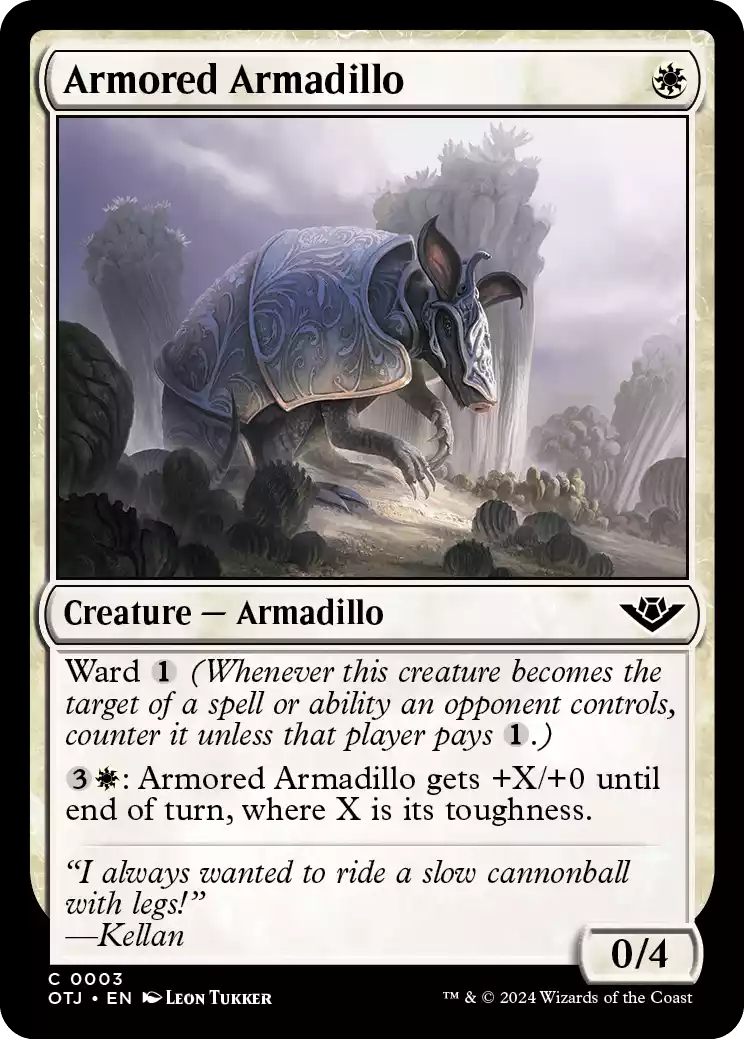 003 OTJ Armored Armadillo