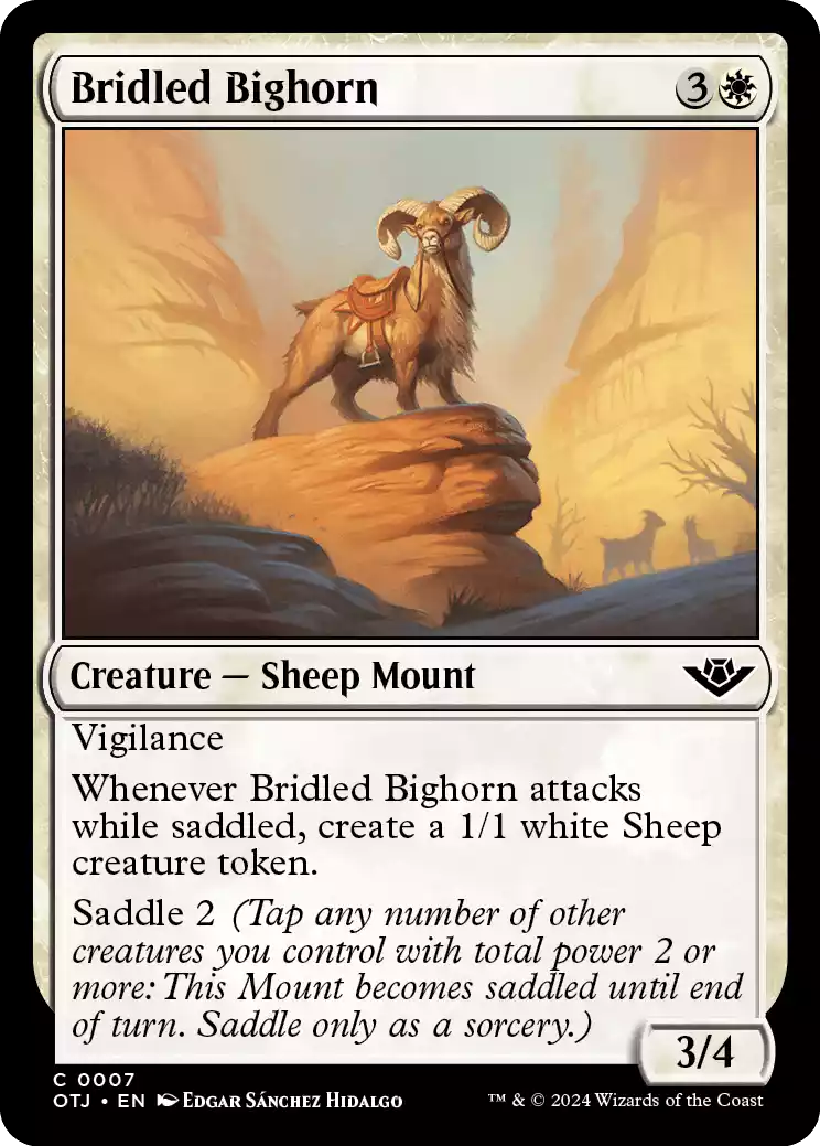 007 OTJ Bridled Bighorn Bridled Bighorn