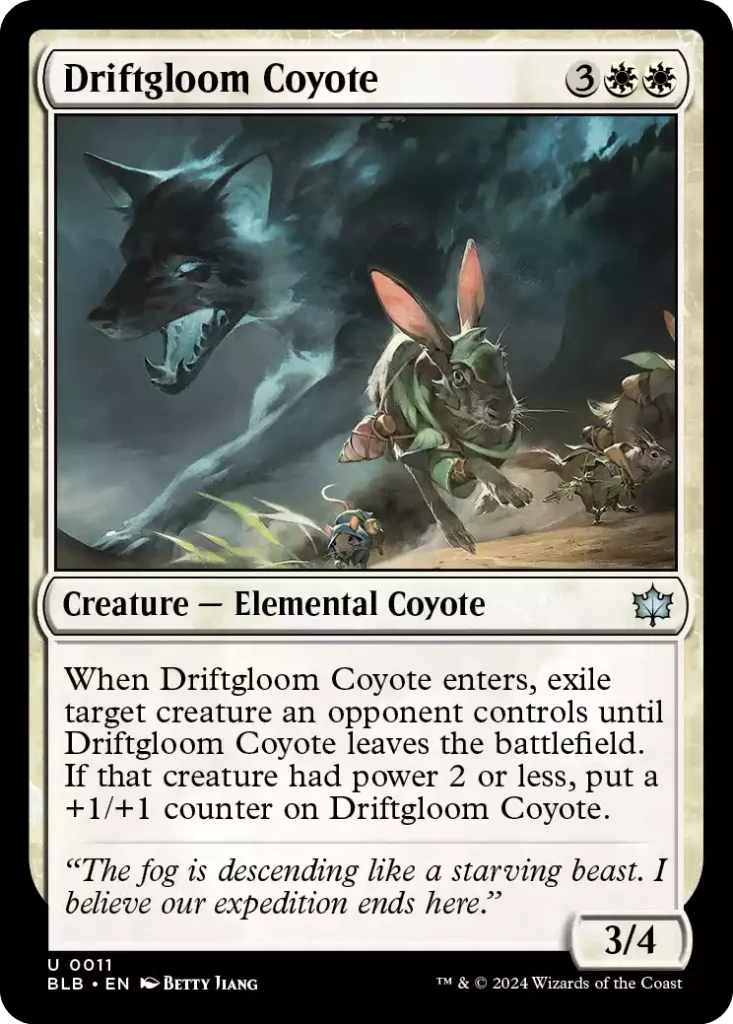 011 BLB Driftgloom Coyote