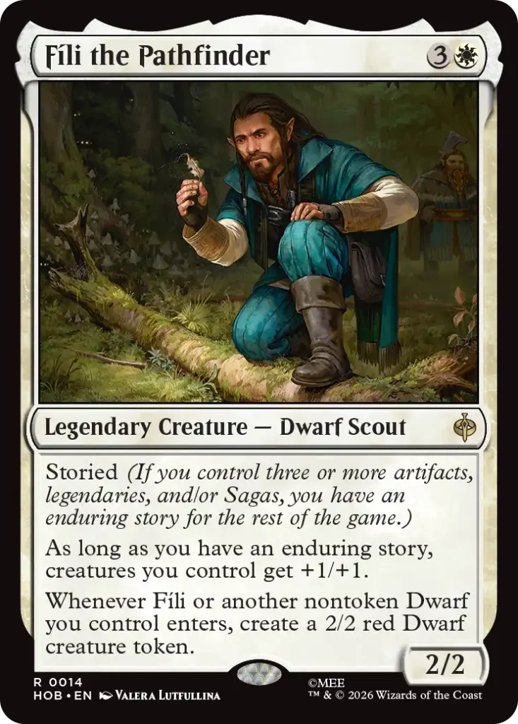 Fíli the Pathfinder The Hobbit Draft Archetypes