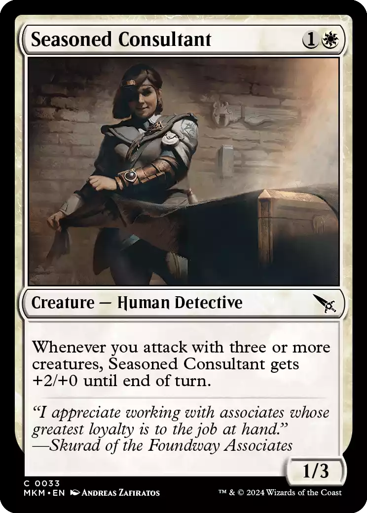 033 MKM Seasoned Consultant
