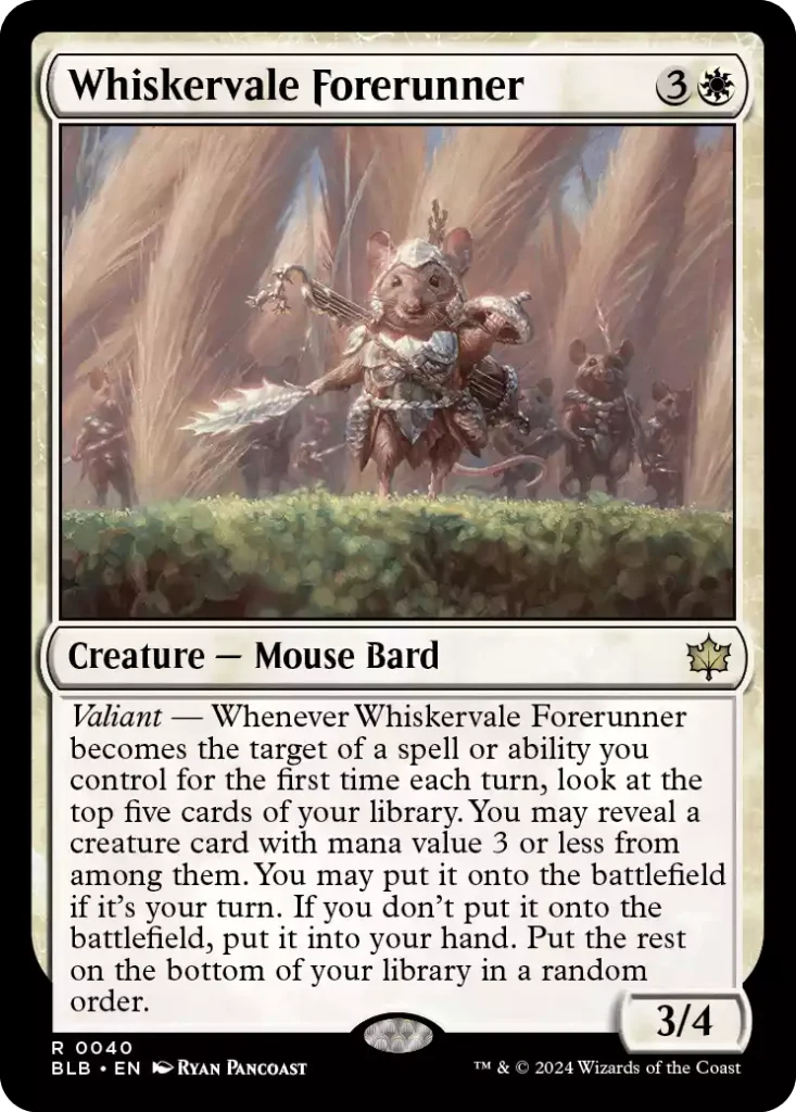 040 BLB Whiskervale Forerunner