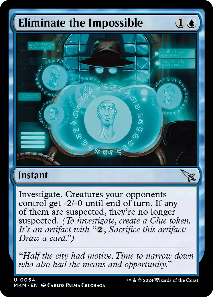 054 MKM Eliminate the Impossible