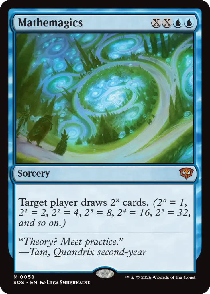 Mathemagics Secrets of Strixhaven Spoilers