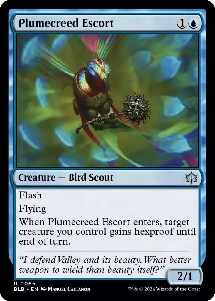065 BLB Plumecreed Escort
