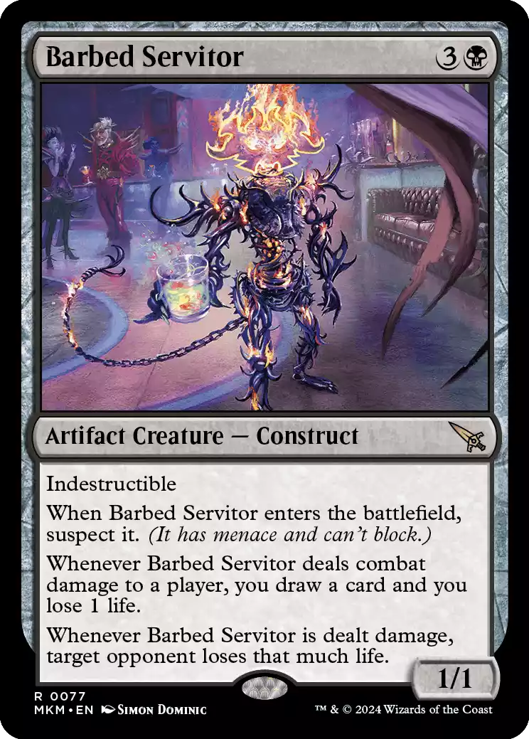 077 MKM Barbed Servitor