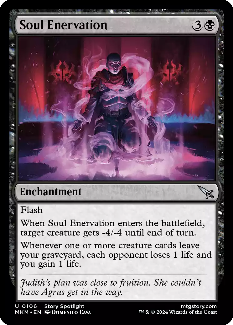 106 MKM Soul Enervation Soul Enervation