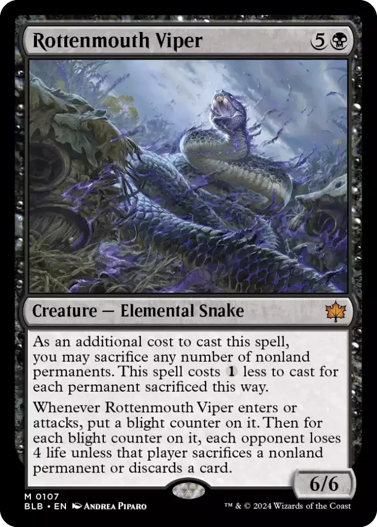 107 BLB Rottenmouth Viper