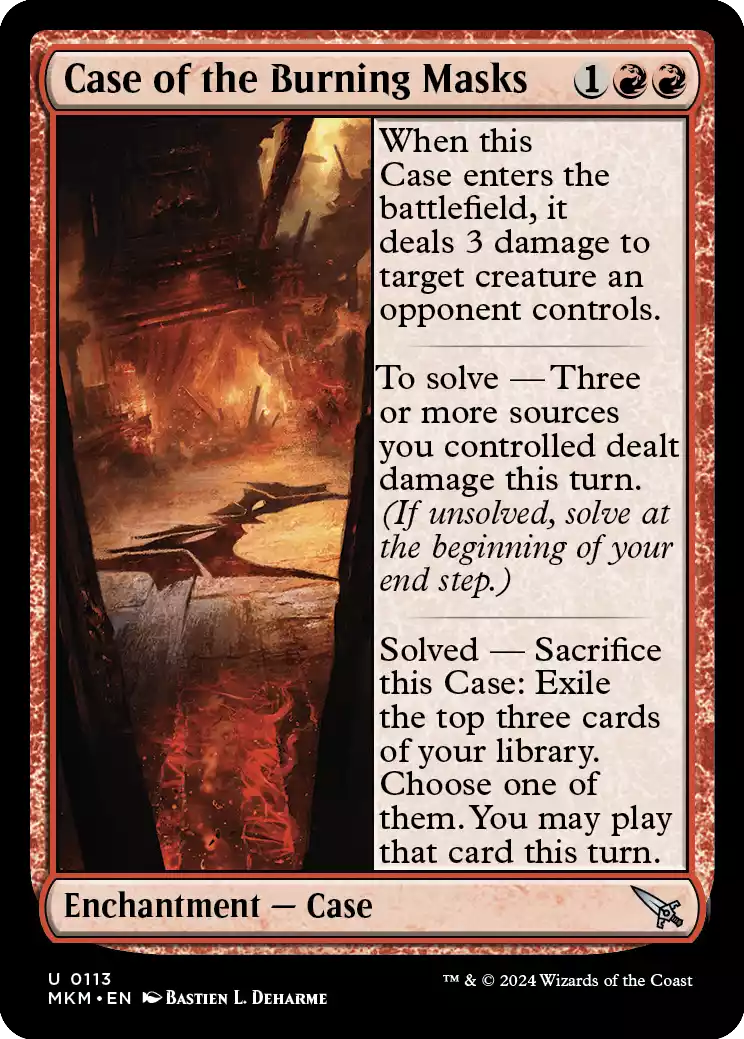 113 MKM Case of the Burning Masks