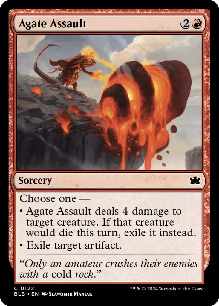 122 BLB Agate Assault Agate Assault