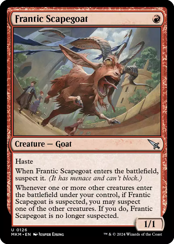 126 MKM Frantic Scapegoat