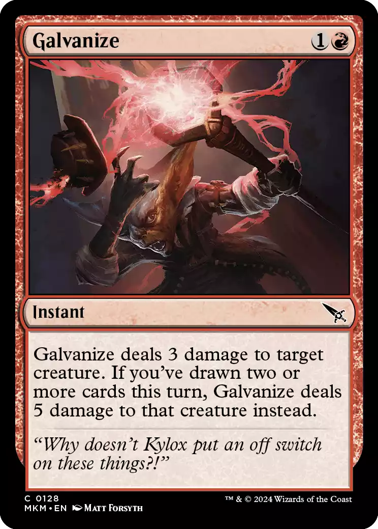 128 MKM Galvanize Galvanize