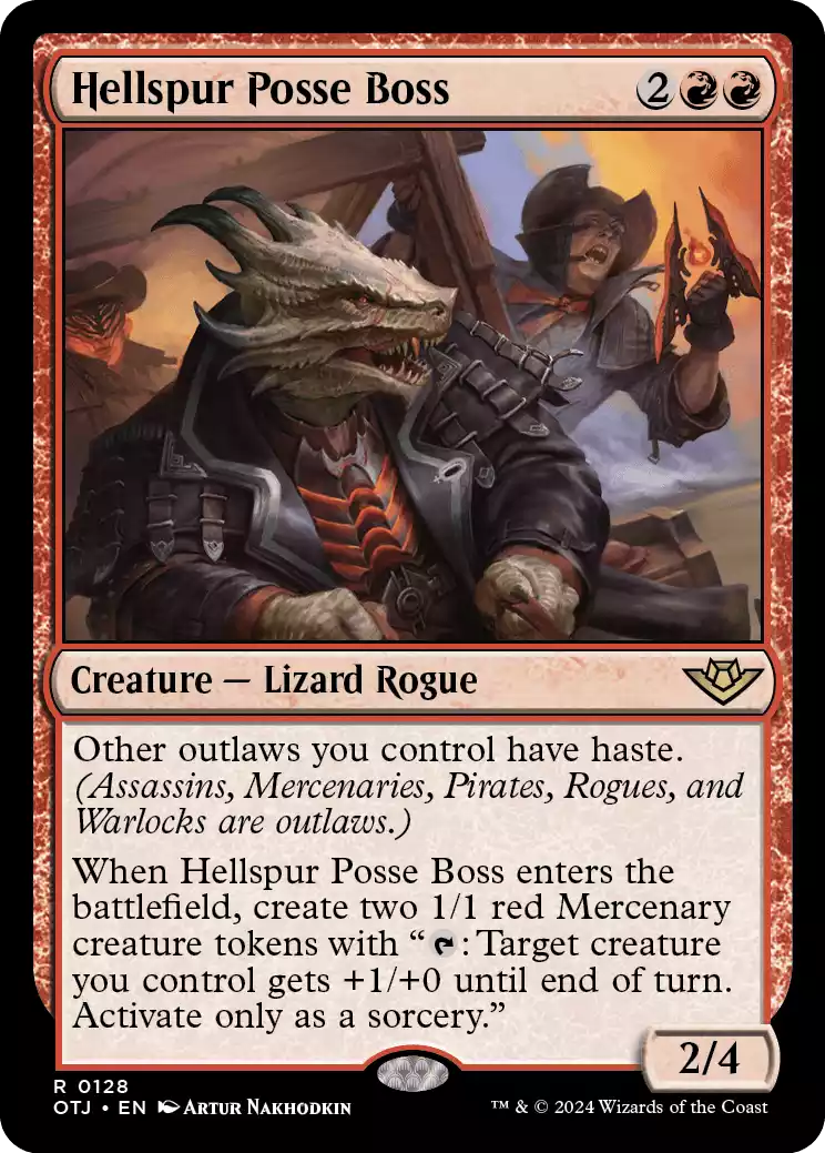 128 OTJ Hellspur Posse Boss