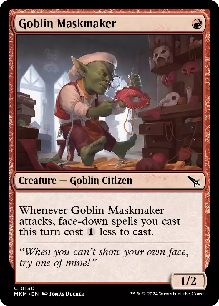 130 MKM Goblin Maskmaker
