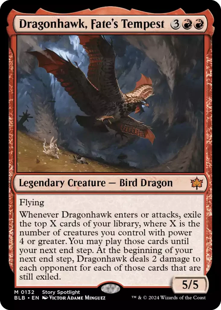 132 BLB Dragonhawk, Fate's Tempest