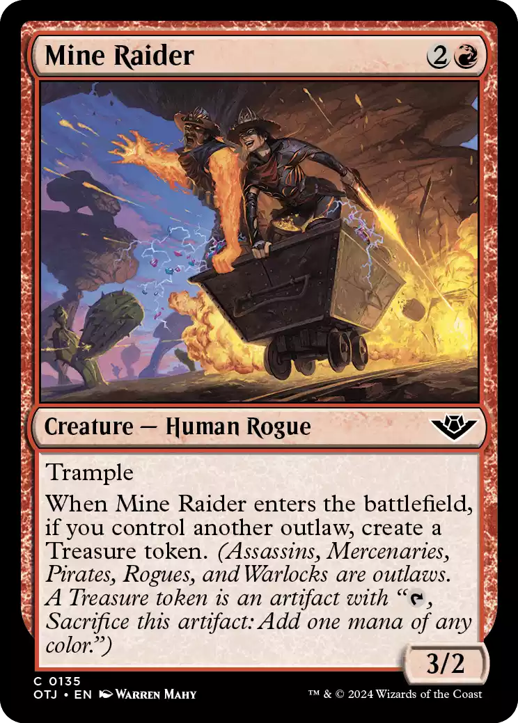 135 OTJ Mine Raider Mine Raider