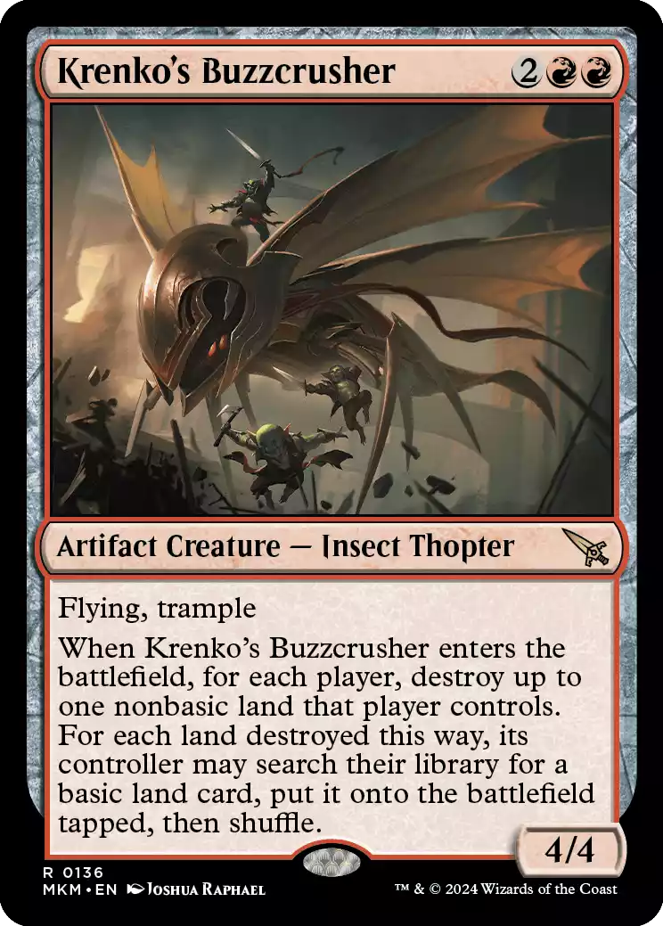 136 MKM Krenko's Buzzcrusher