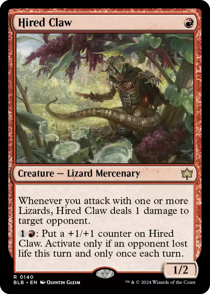 140 BLB Hired Claw