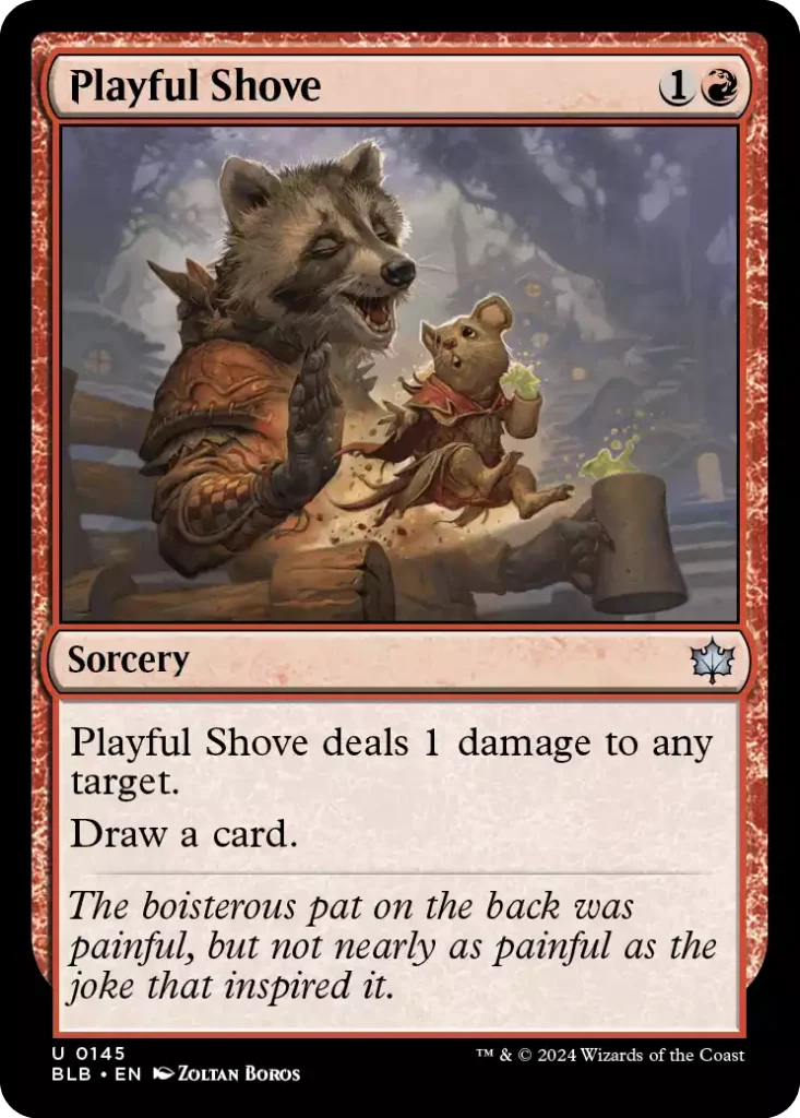 145 BLB Playful Shove