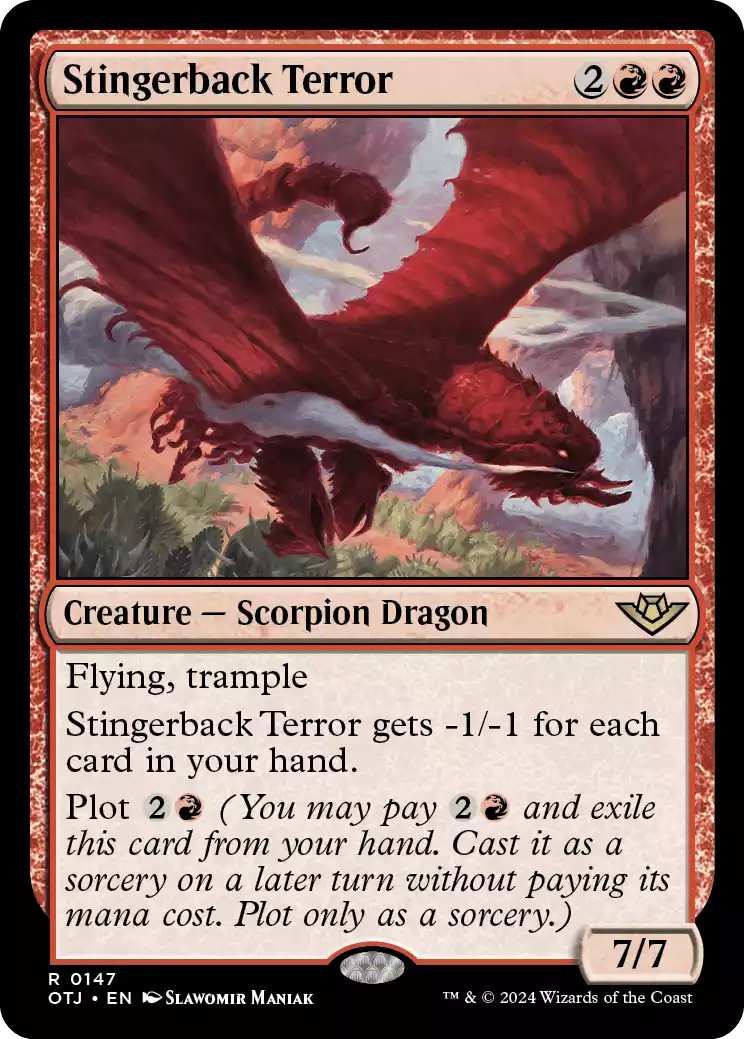 147 OTJ Stingerback Terror