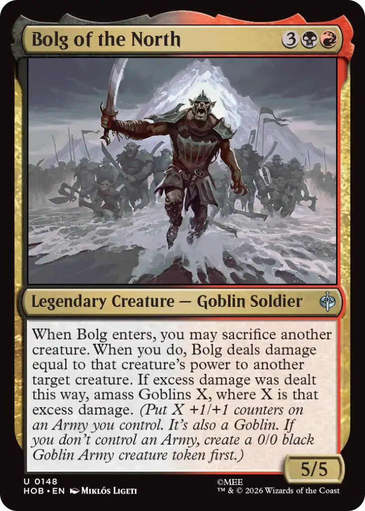 Bolg of the North The Hobbit Draft Guide