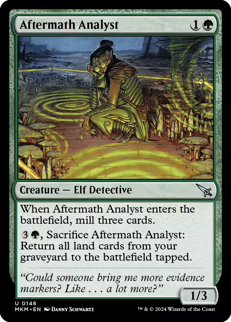 148 MKM Aftermath Analyst