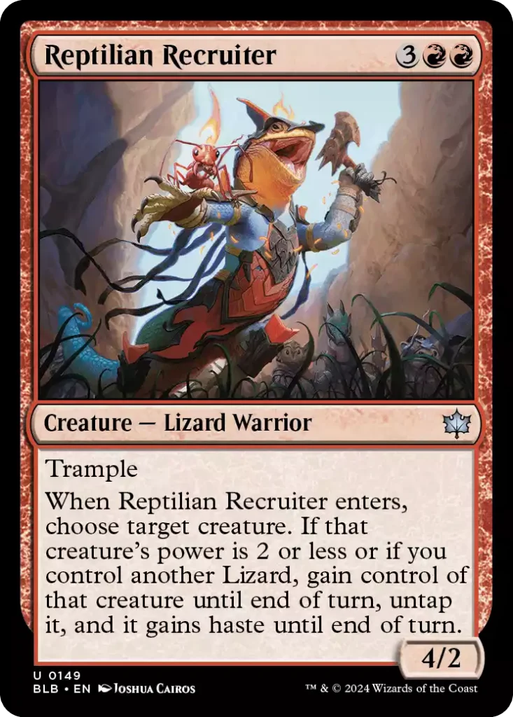 149 BLB Reptilian Recruiter