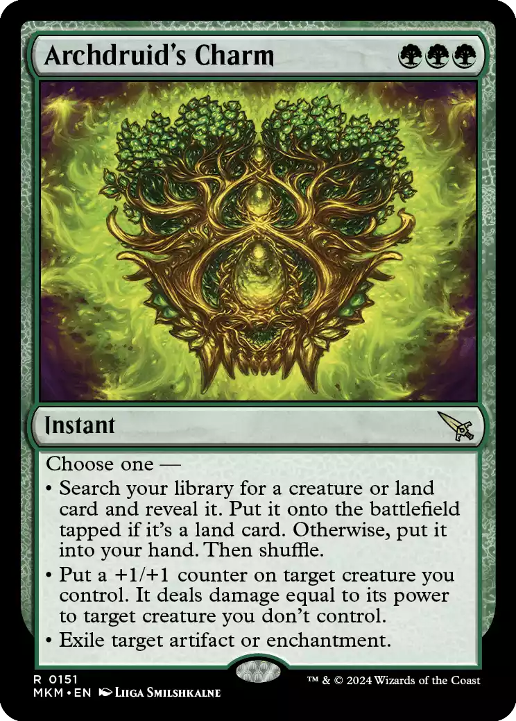 151 MKM Archdruid's Charm