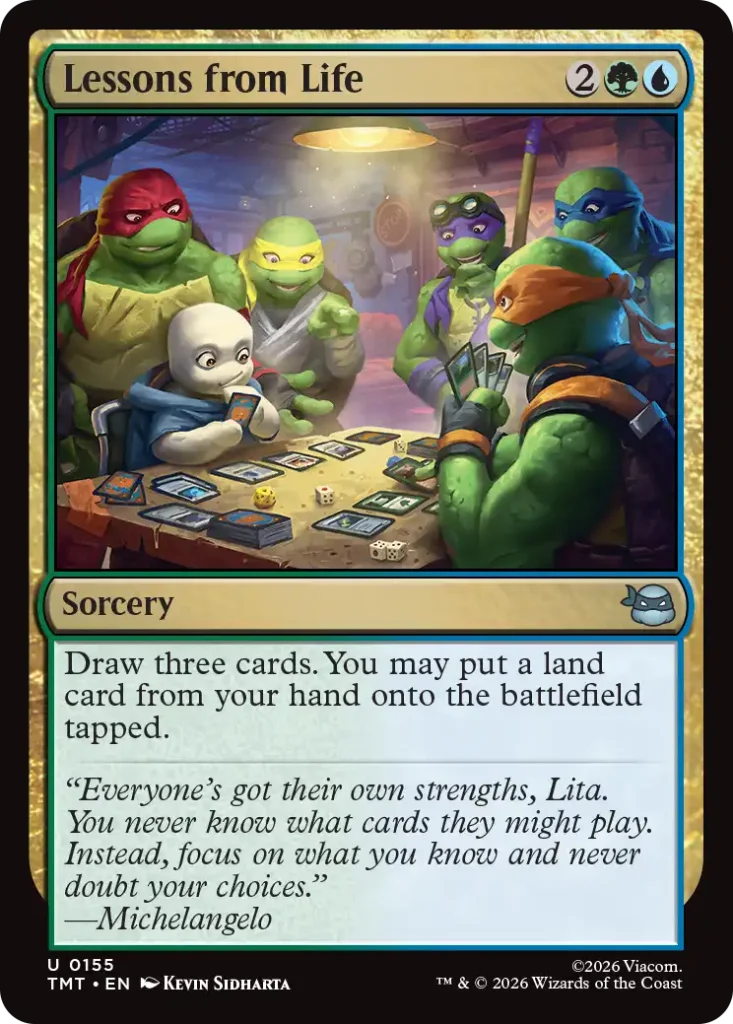 Lessons from Life TMNT Draft Guide