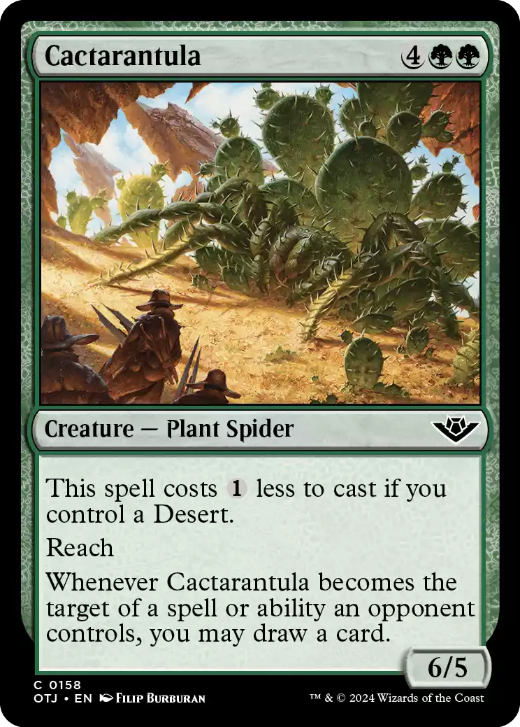 158 OTJ Cactarantula