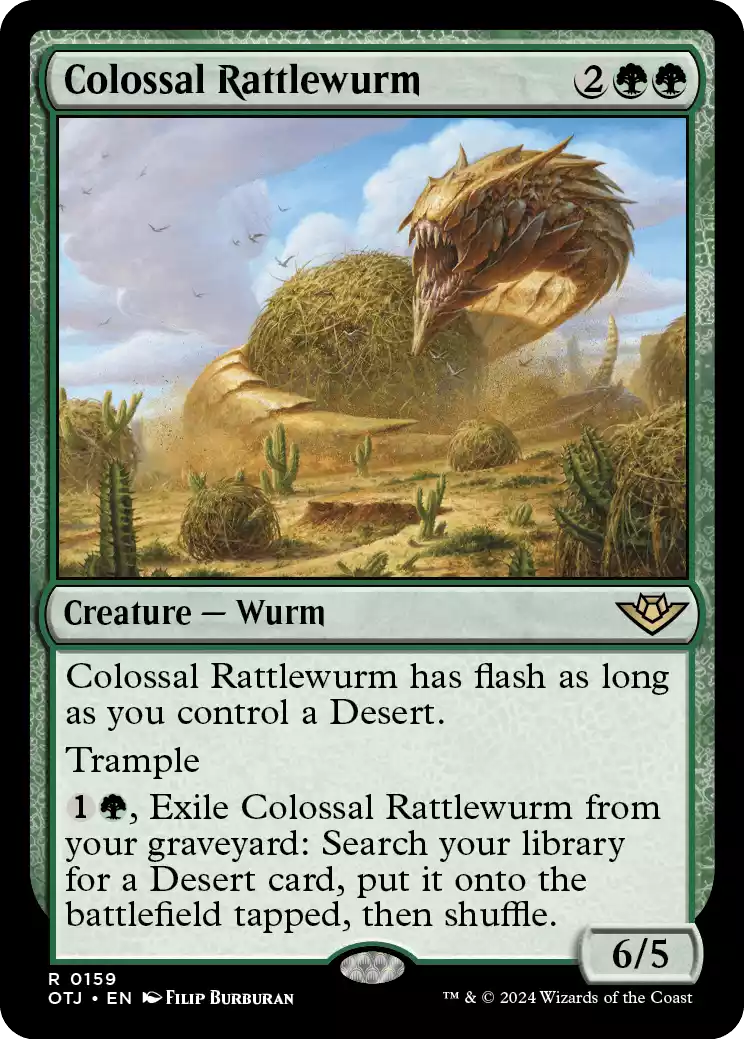 159 OTJ Colossal Rattlewurm