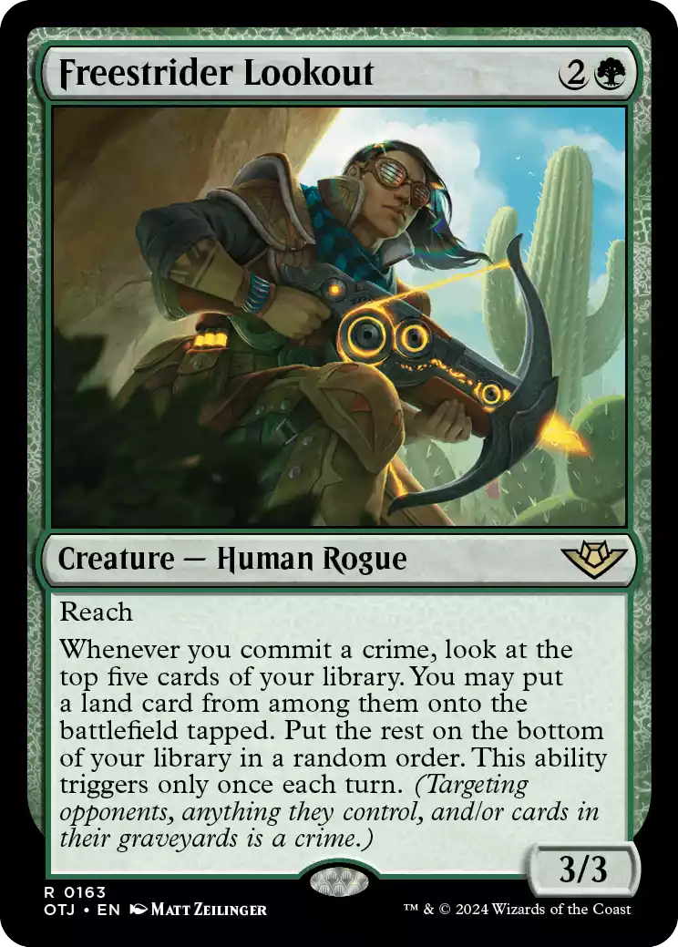 163 OTJ Freestrider Lookout