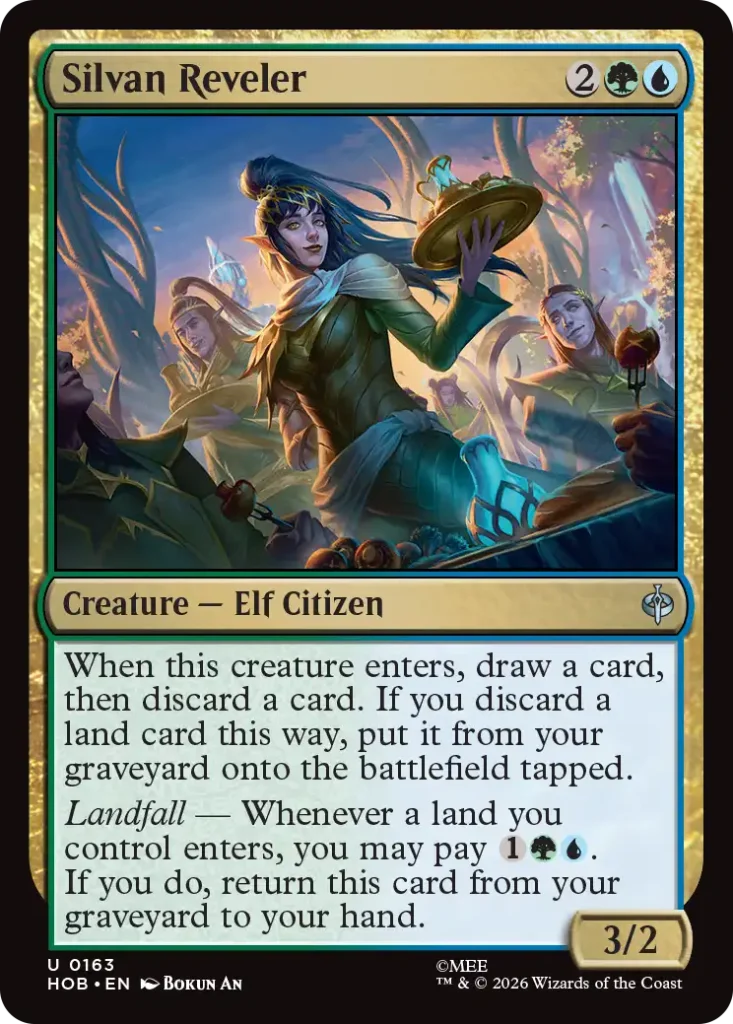 Silvan Reveler The Hobbit Draft Guide
