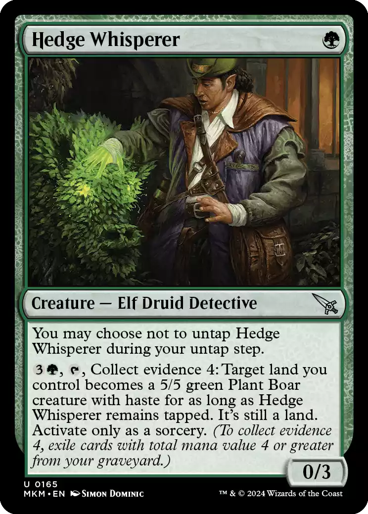 165 MKM Hedge Whisperer