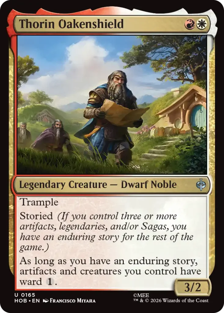Thorin Oakenshield The Hobbit Draft Archetypes
