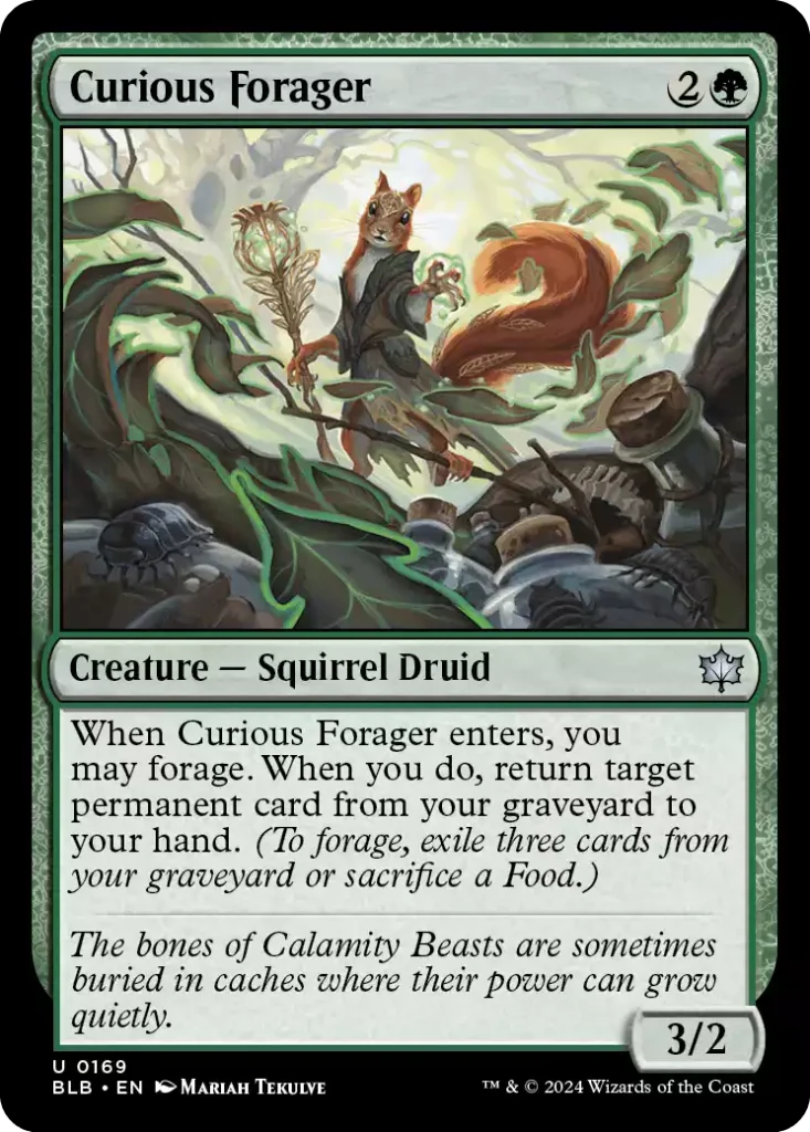 169 BLB Curious Forager Curious Forager