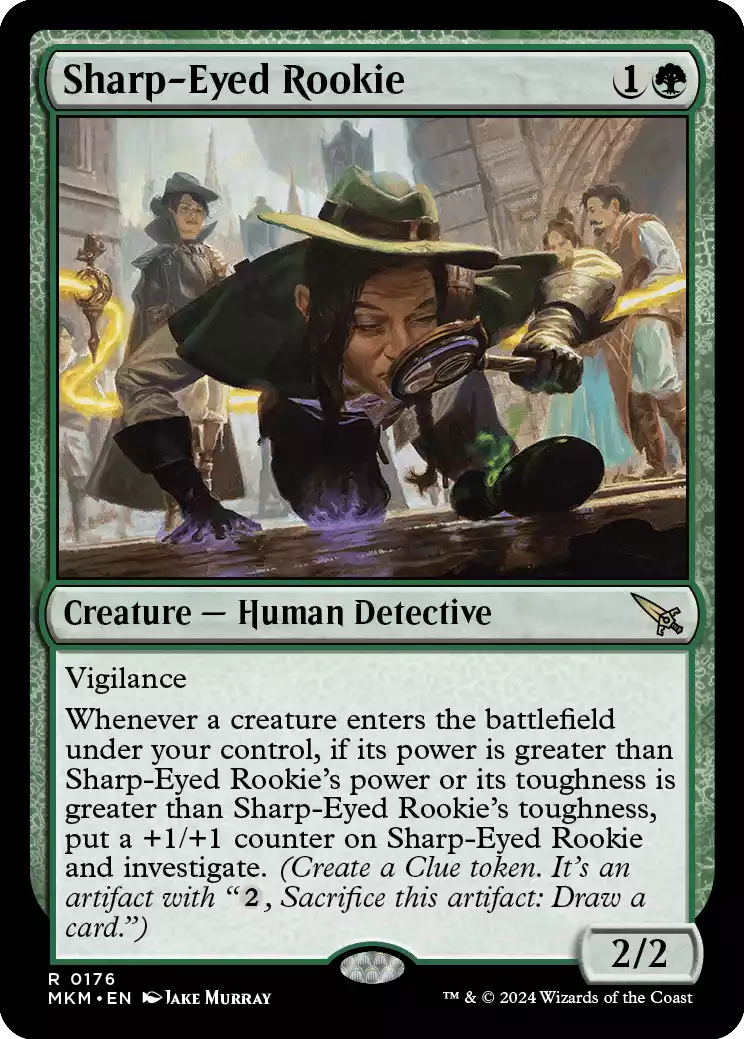 176 MKM Sharp-Eyed Rookie