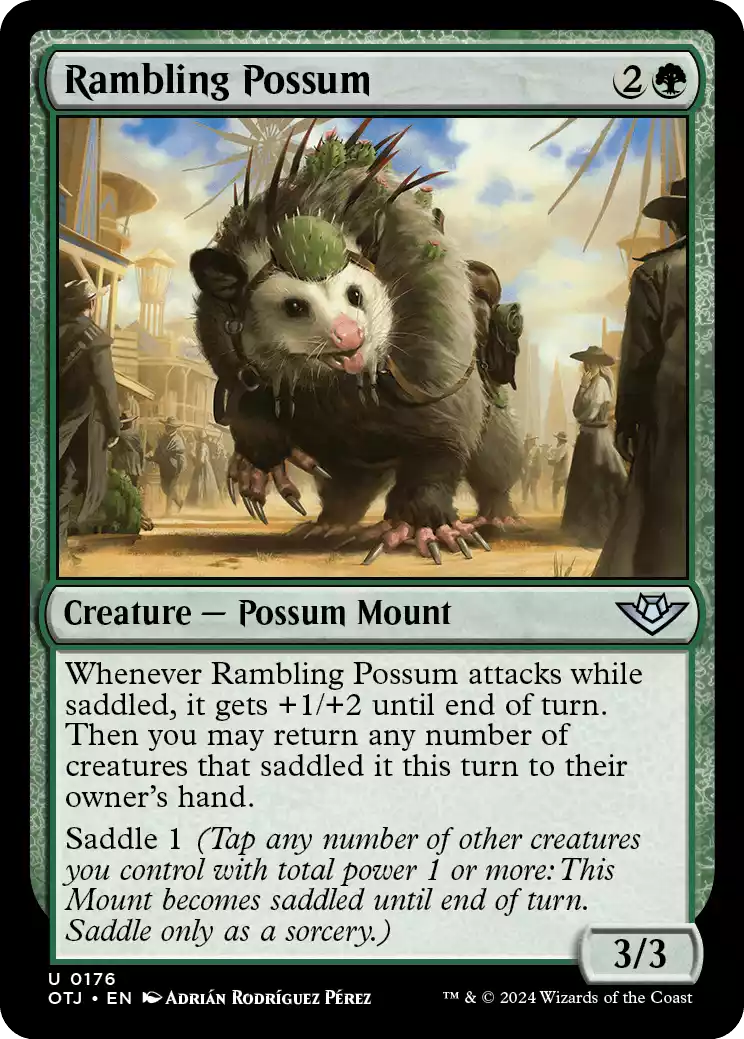 176 OTJ Rambling Possum