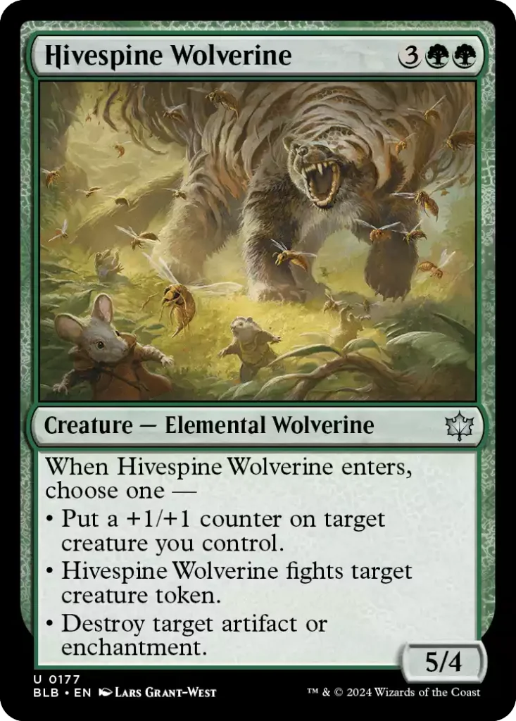 177 BLB Hivespine Wolverine