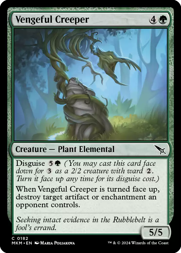 182 MKM Vengeful Creeper
