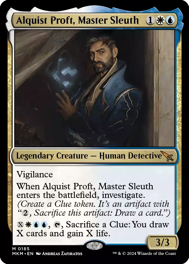 185 MKM Alquist Proft, Master Sleuth