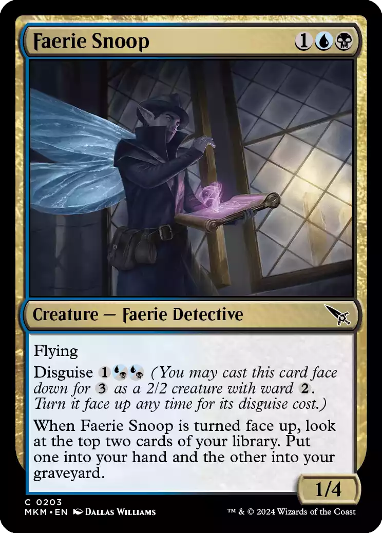 203 MKM Faerie Snoop Faerie Snoop