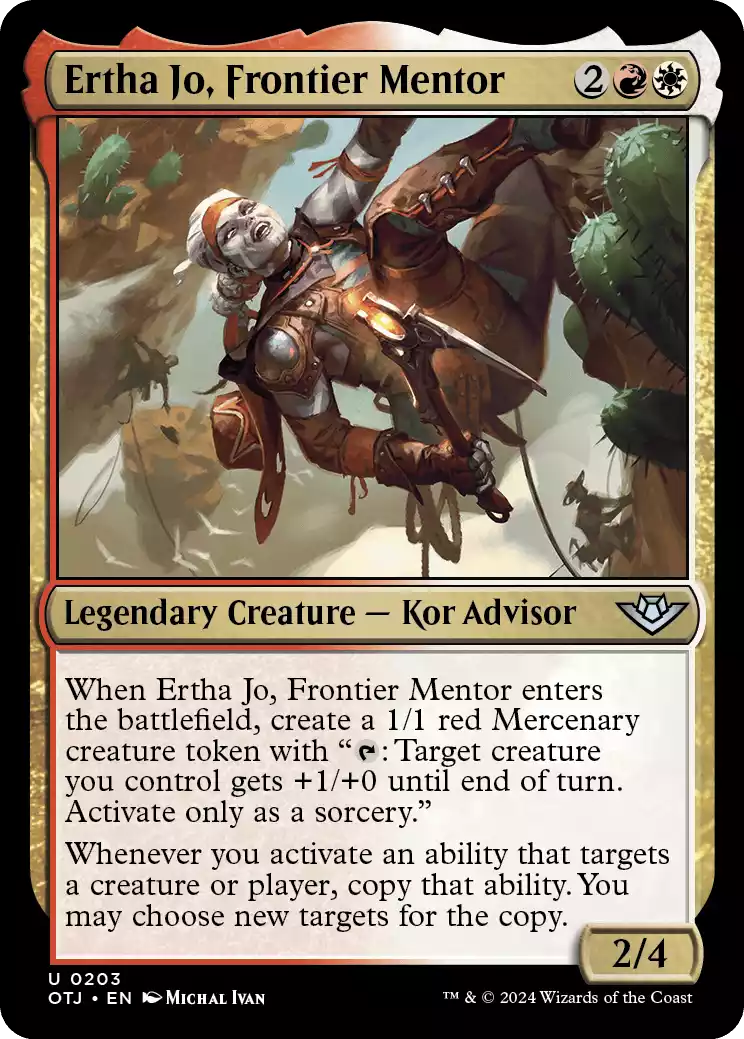 203 OTJ Ertha Jo, Frontier Mentor Ertha Jo, Frontier Mentor