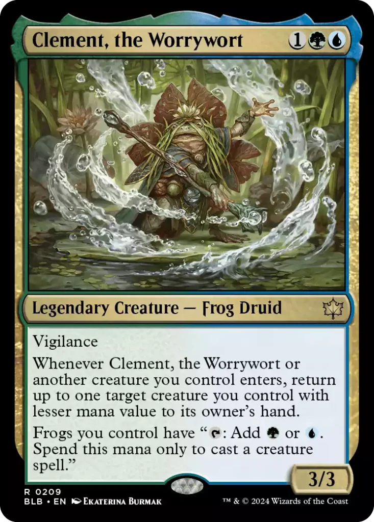 209 BLB Clement, the Worrywort