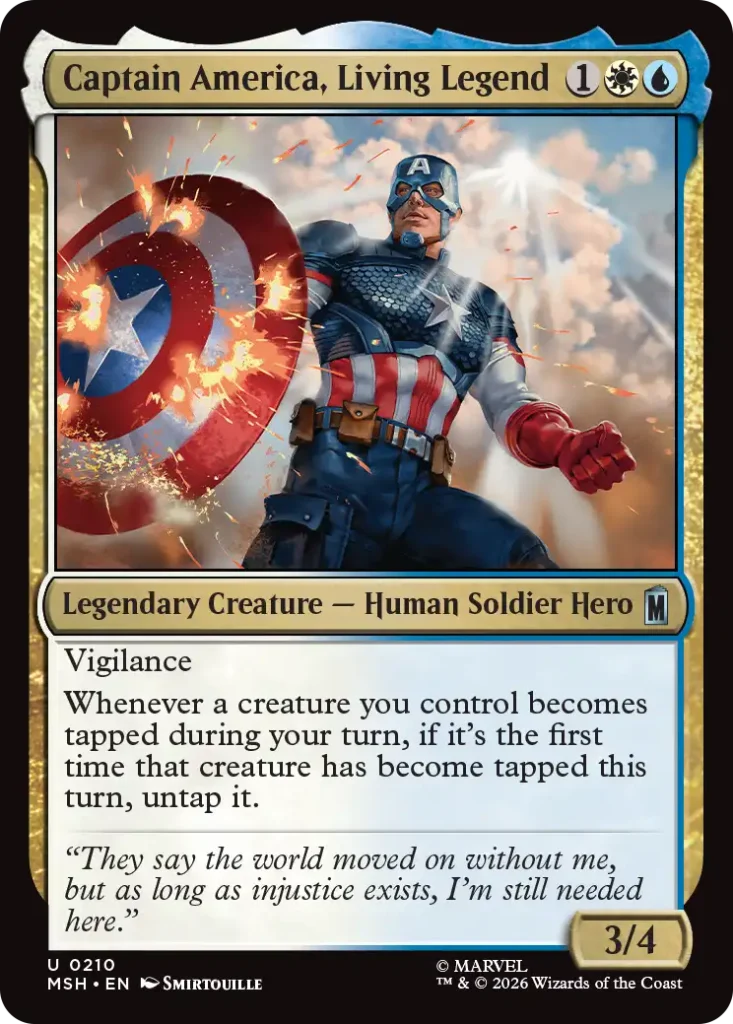 Captain America, Living Legend